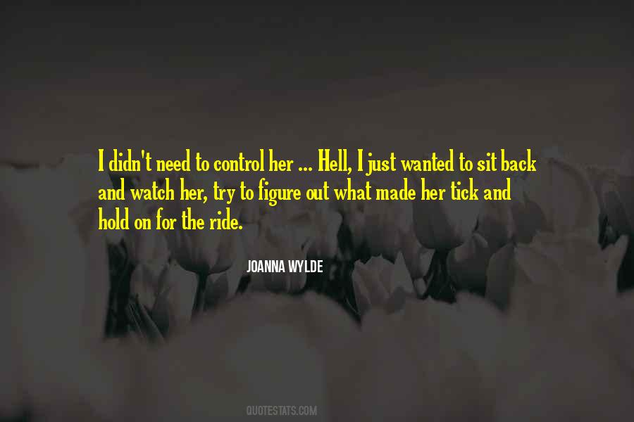 Joanna Wylde Quotes #481860