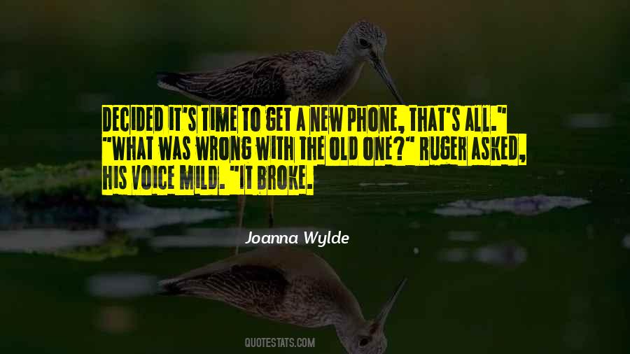 Joanna Wylde Quotes #758052