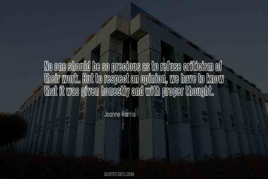 Joanne Harris Quotes #268859