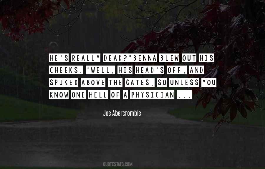 Joe Abercrombie Quotes #276369