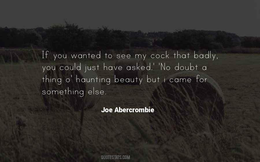 Joe Abercrombie Quotes #379737