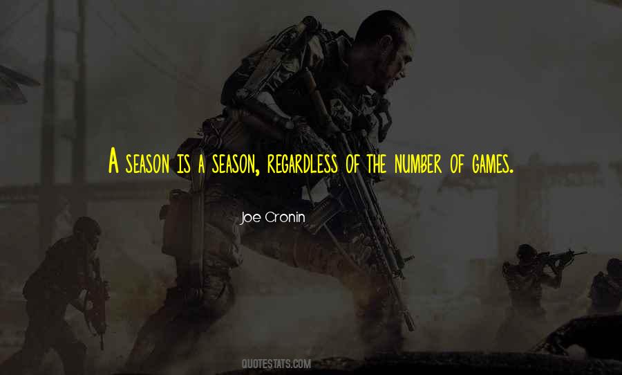 Joe Cronin Quotes #88080