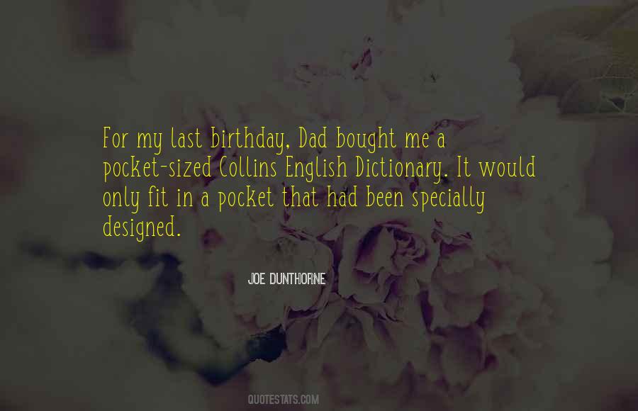 Joe Dunthorne Quotes #1442207