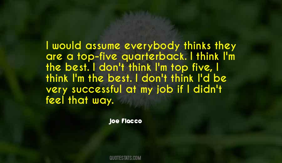 Joe Flacco Quotes #1044067