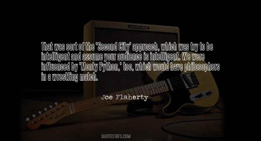 Joe Flaherty Quotes #636413