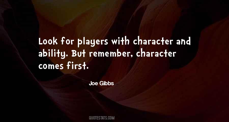 Joe Gibbs Quotes #1537956