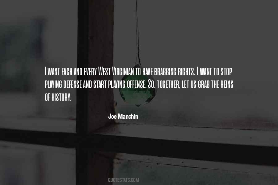 Joe Manchin Quotes #31510