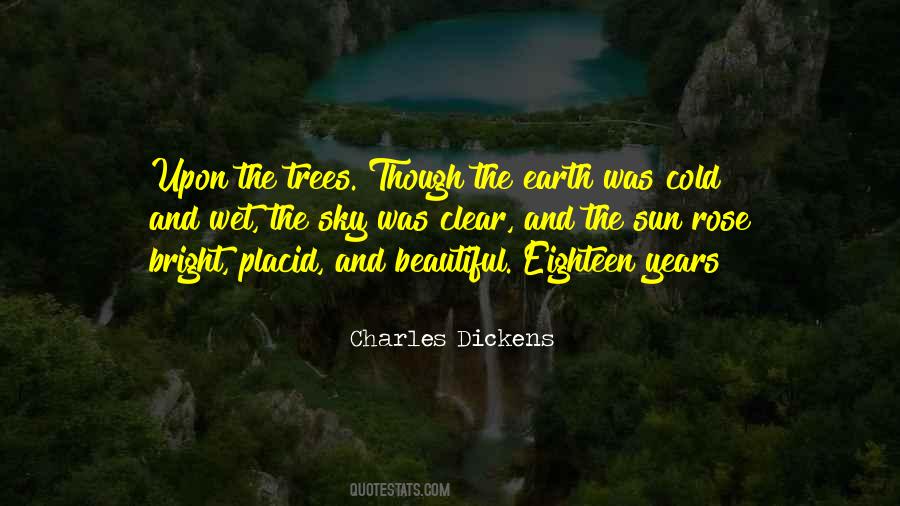 Quotes About The Sky And Trees #763507