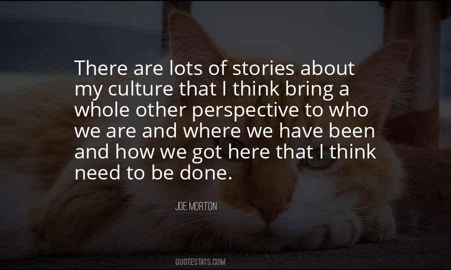 Joe Morton Quotes #656893