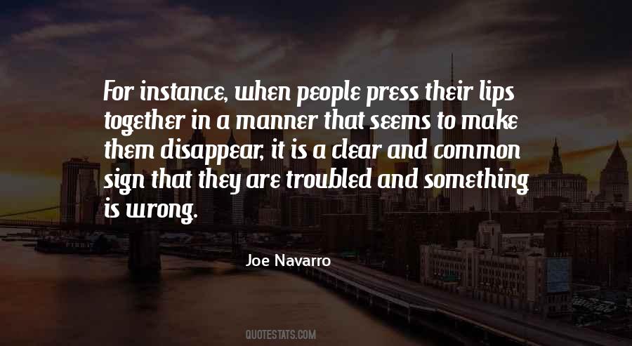 Joe Navarro Quotes #1193148