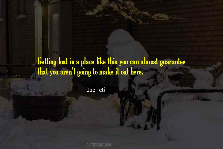 Joe Teti Quotes #118274