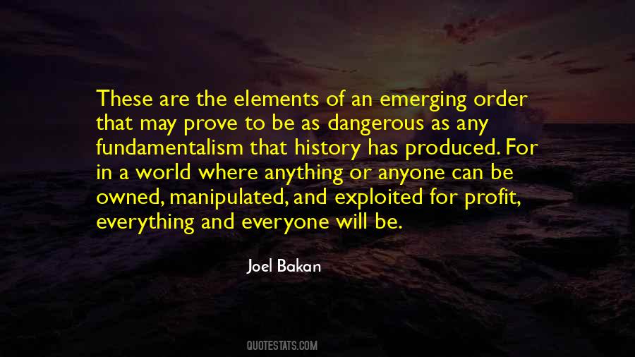 Joel Bakan Quotes #1111475