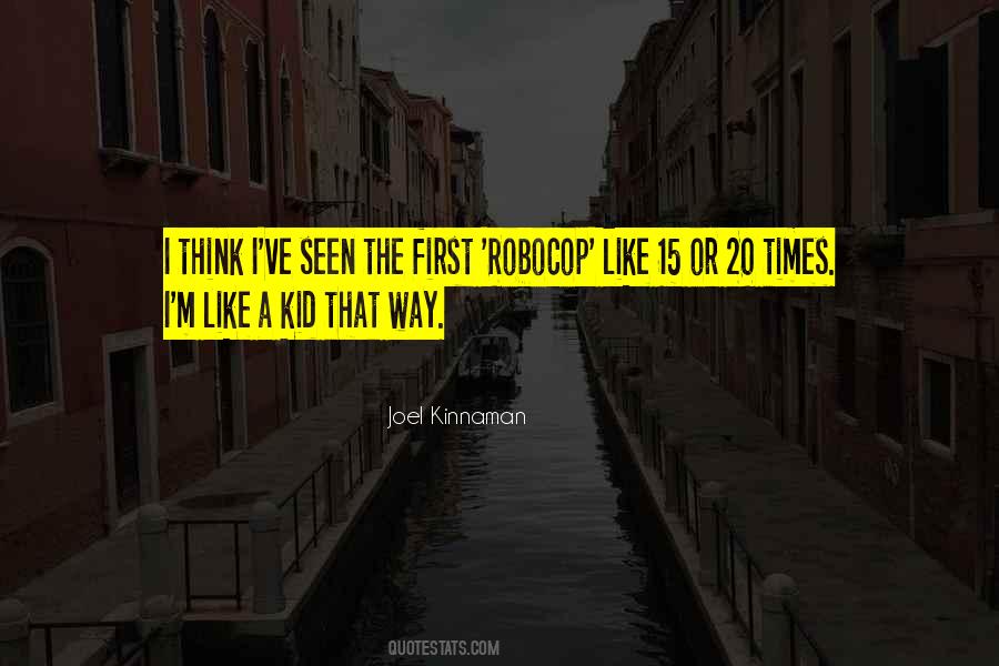 Joel Kinnaman Quotes #1378265