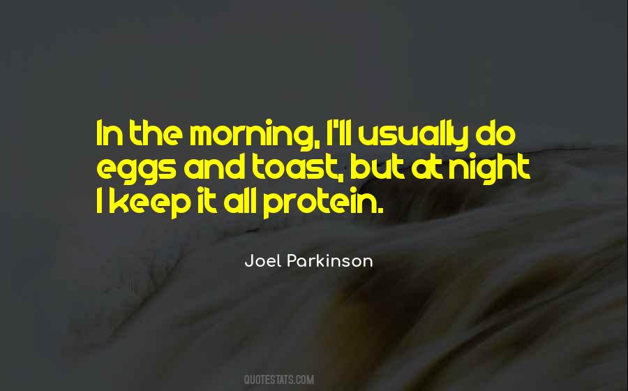 Joel Parkinson Quotes #843843