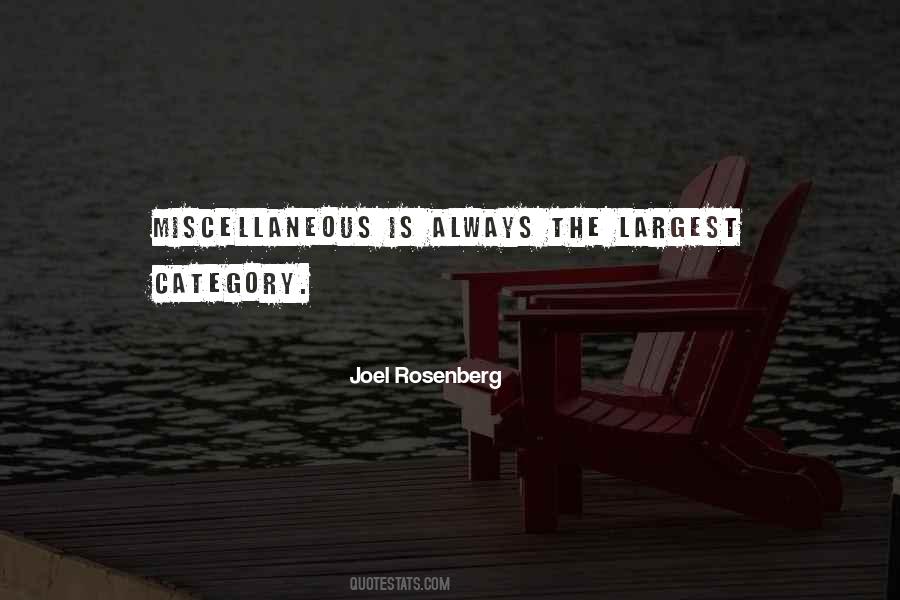 Joel Rosenberg Quotes #142984