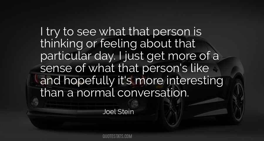 Joel Stein Quotes #1780225