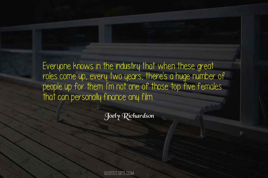 Joely Richardson Quotes #432226