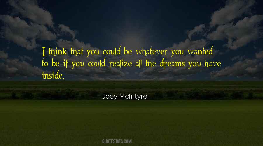 Joey Mcintyre Quotes #992920