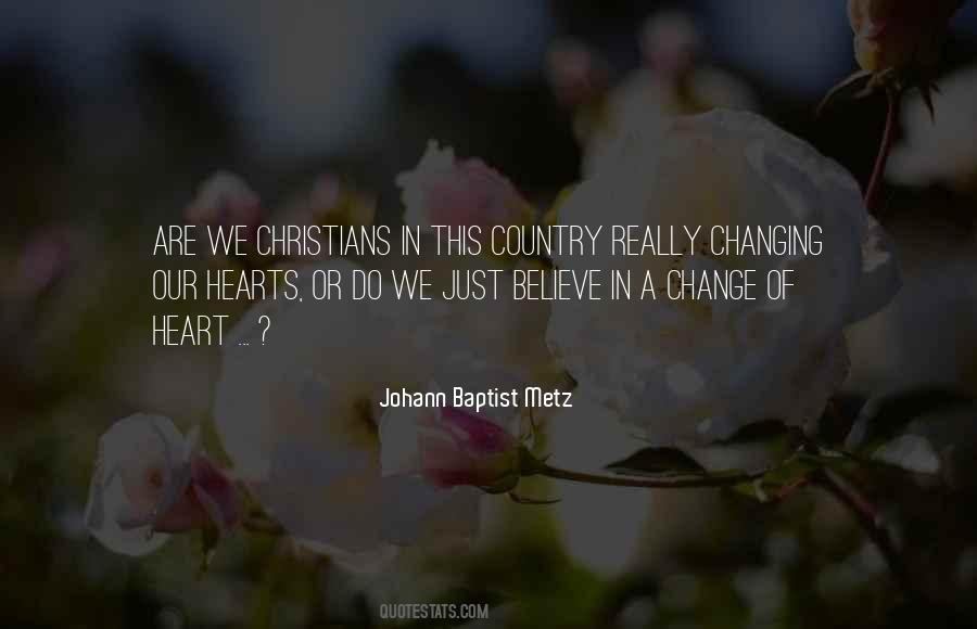 Johann Baptist Metz Quotes #1180320