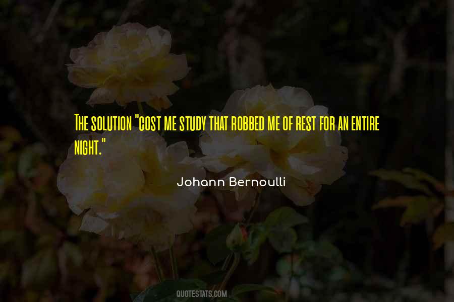 Johann Bernoulli Quotes #524460