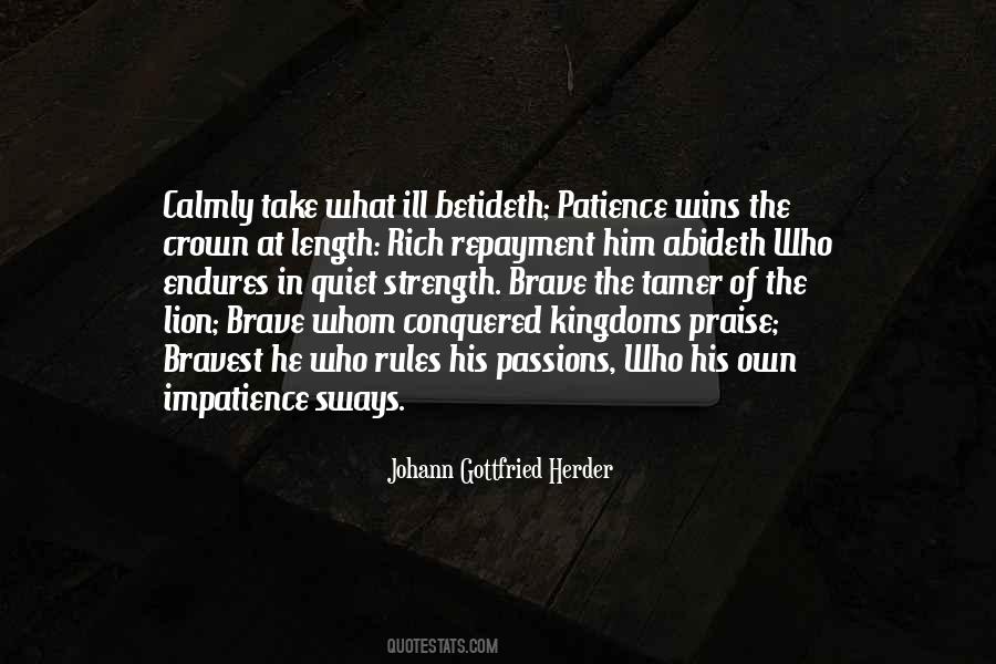 Johann Gottfried Herder Quotes #1336322