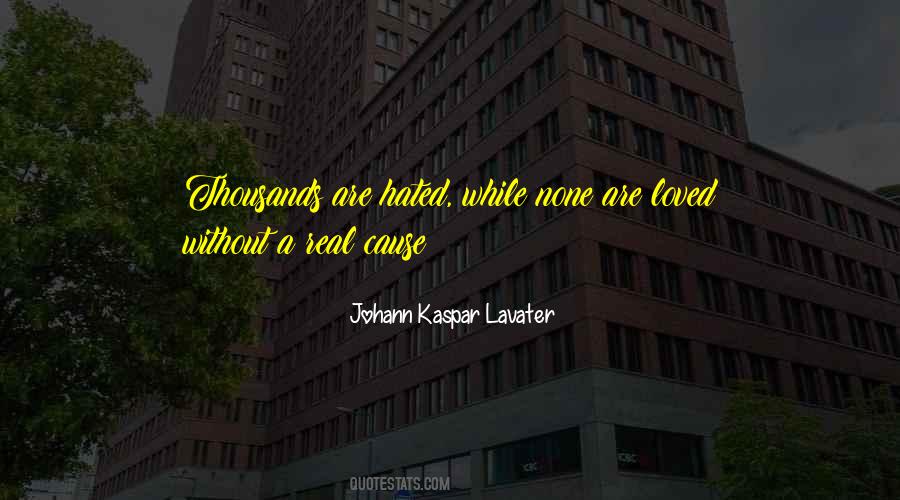 Johann Kaspar Lavater Quotes #207137