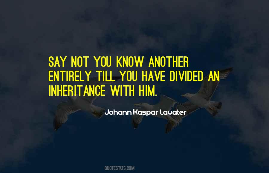 Johann Kaspar Lavater Quotes #721049