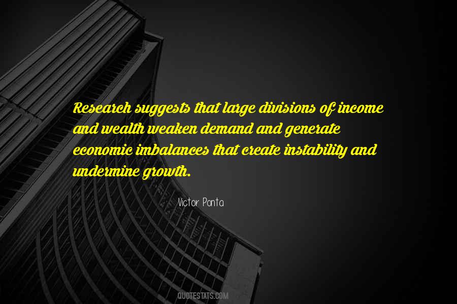 Quotes About Economic Instability #1292812