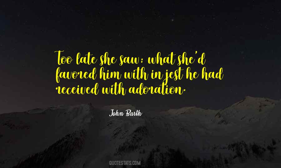 John Barth Quotes #89699