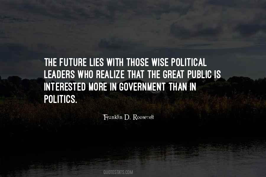 Quotes About Wise Leaders #1057657