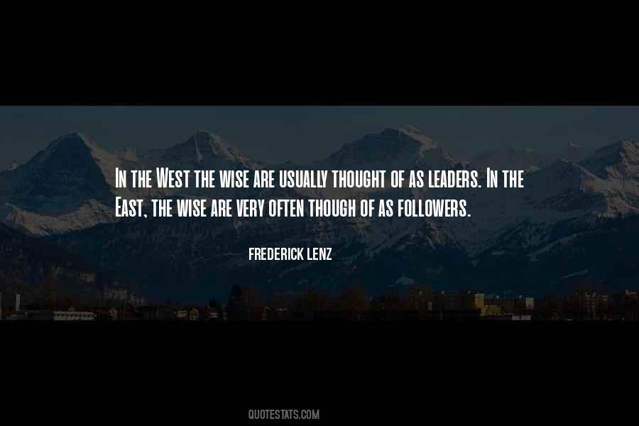 Quotes About Wise Leaders #1781785