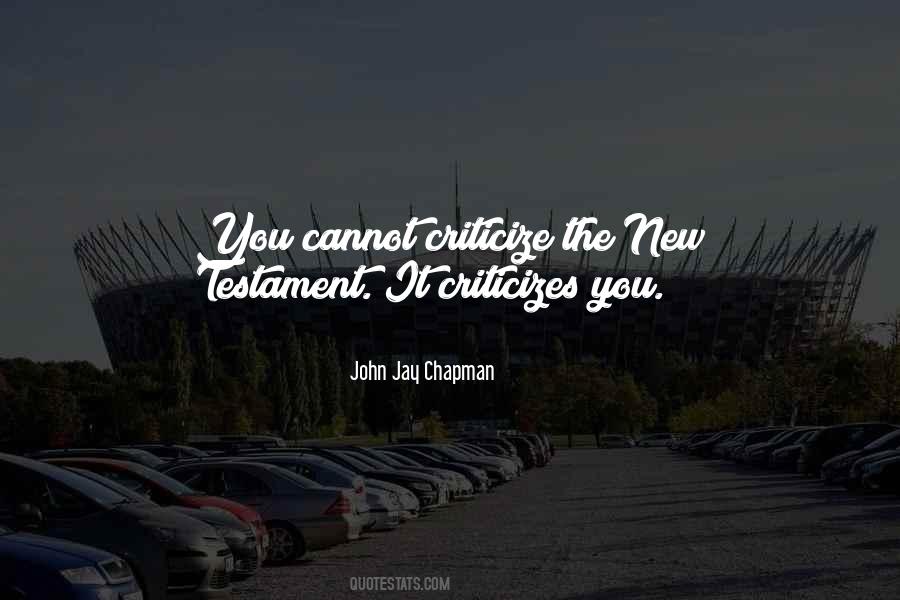 John Chapman Quotes #77648