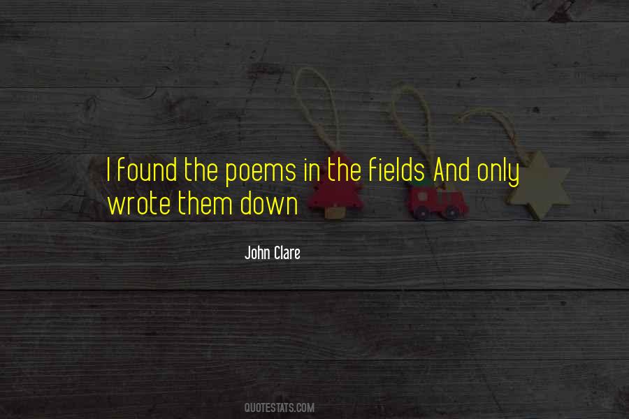 John Clare Quotes #734388