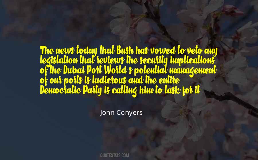 John Conyers Quotes #1659778