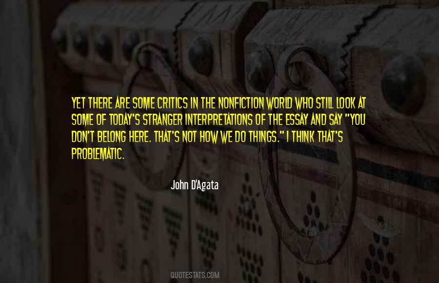 John D'agata Quotes #177871