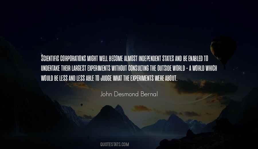 John Desmond Bernal Quotes #1332788