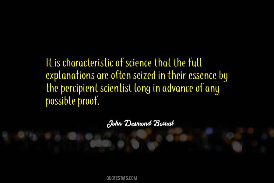 John Desmond Bernal Quotes #1719921