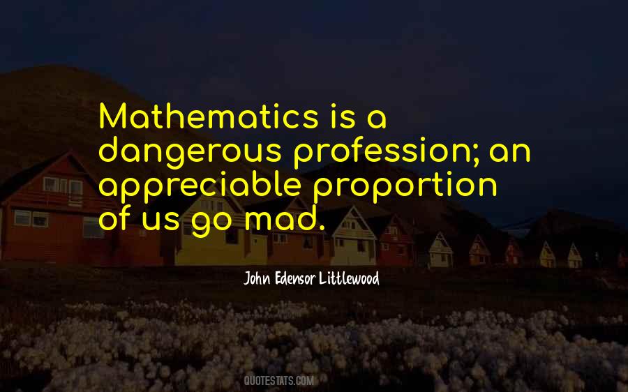 John Edensor Littlewood Quotes #1073498