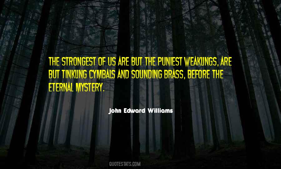 John Edward Williams Quotes #1565814