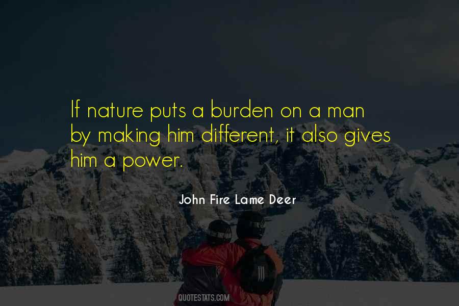 John Fire Lame Deer Quotes #59347