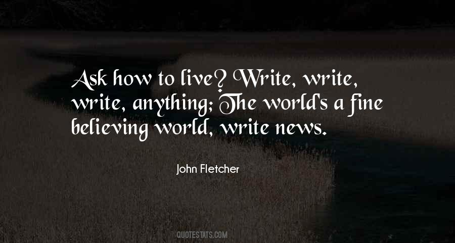John Fletcher Quotes #705284