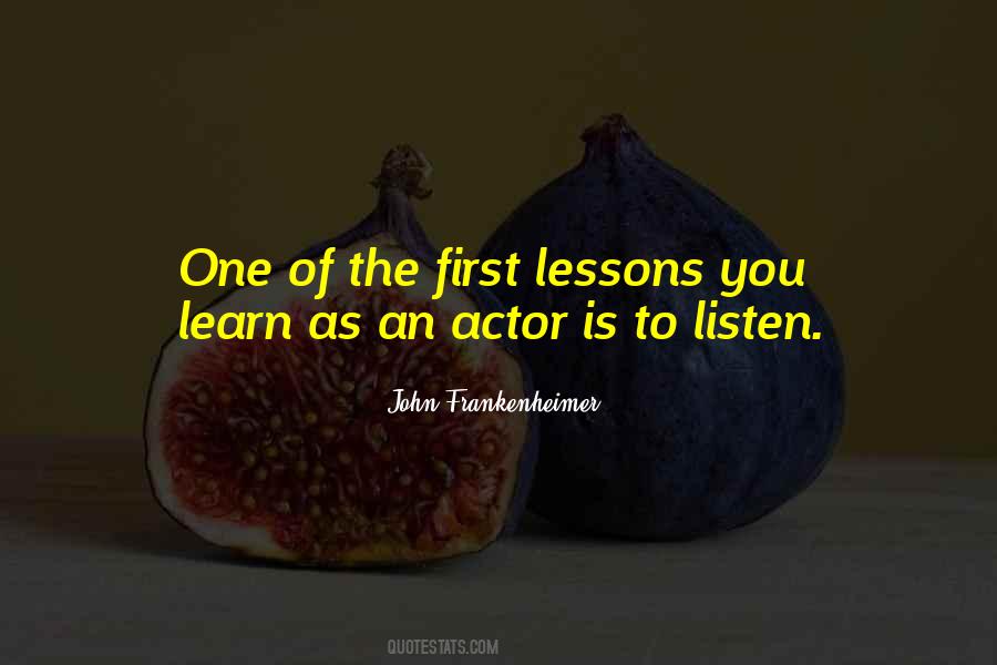 John Frankenheimer Quotes #1802508