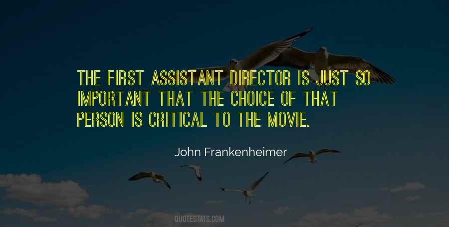 John Frankenheimer Quotes #832018