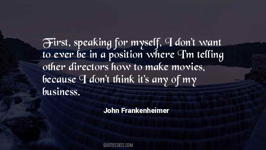 John Frankenheimer Quotes #888593