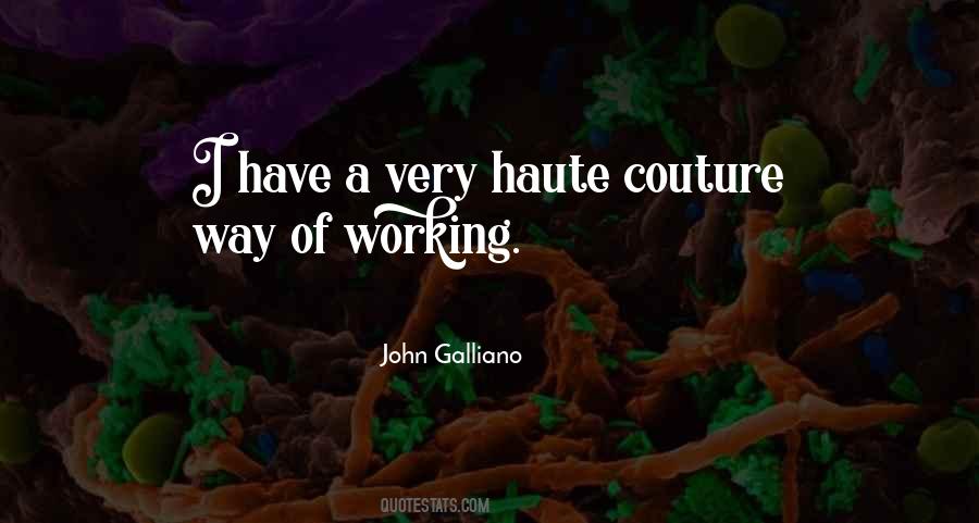 John Galliano Quotes #1592907