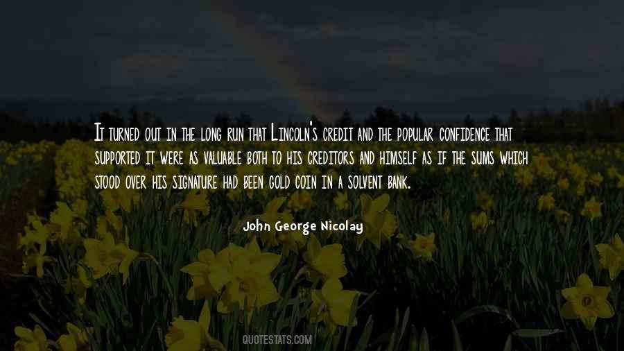 John George Nicolay Quotes #1373964