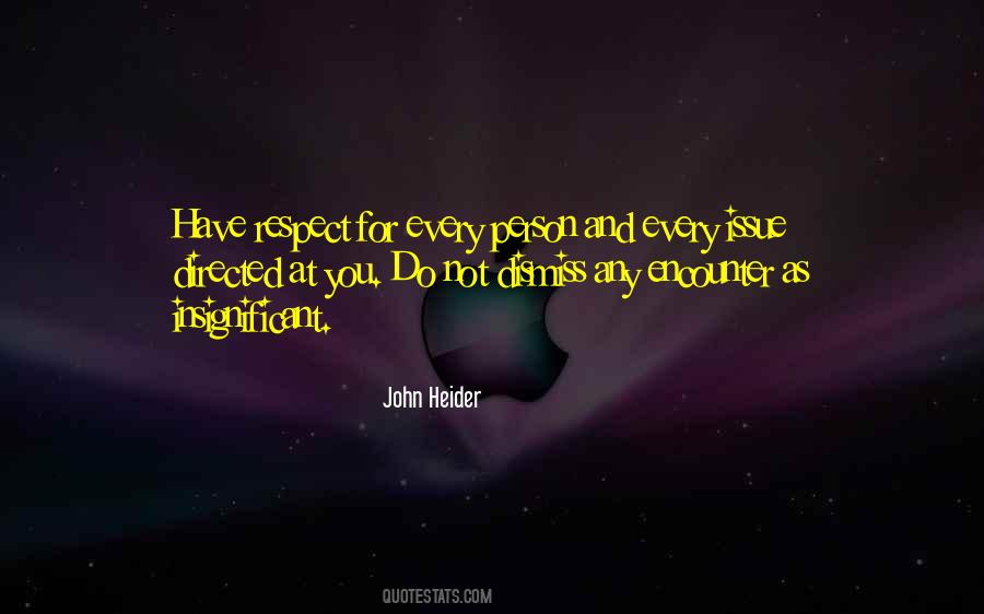 John Heider Quotes #234961