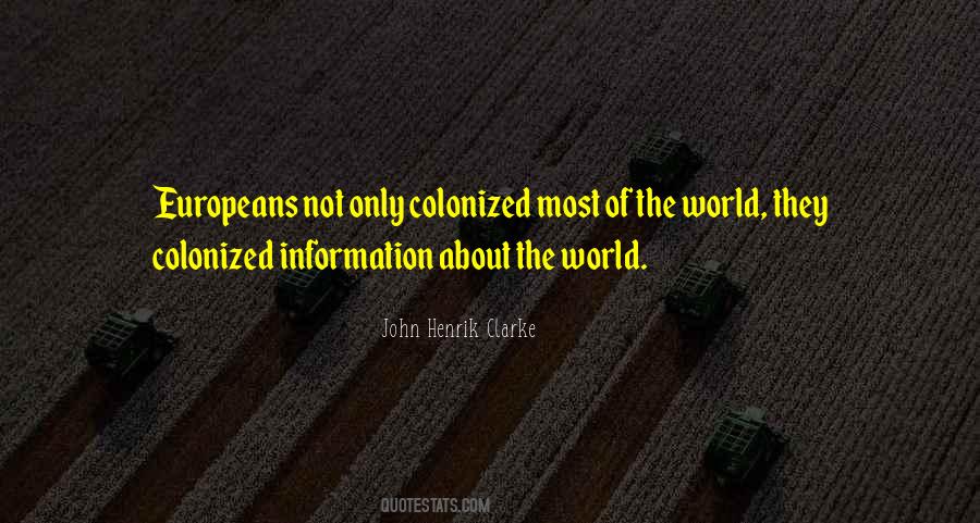 John Henrik Clarke Quotes #1661554