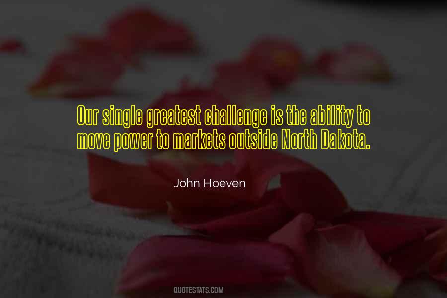 John Hoeven Quotes #592331