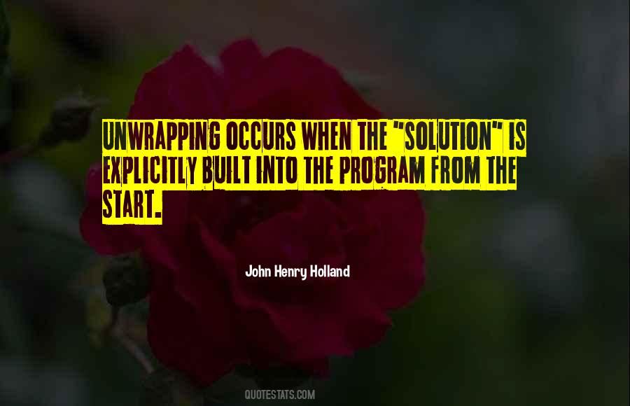 John Holland Quotes #1131551